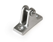 Кронштейн палубный 75 град, с винт. штифтом, ровное основание.