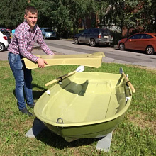 Лодка стеклопластиковая Шарк 240