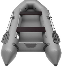Надувная лодка ПВХ Роджер Стандарт 2800 эконом, серый