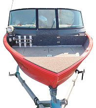 Катер Aluma fish 4.7, мотор Honda 90, прицеп МЗСА, (2018 б/у)