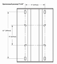 Стойка с креплением под сиденье Marine Rocket, 43-61 см.