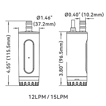 Погружной насос SeaFlo 12 л/мин, 12 В