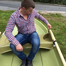 Лодка стеклопластиковая Шарк 240