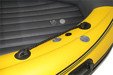 Надувная лодка ПВХ Скат 390 Fi интегр. фальшборт, НДНД тримаран