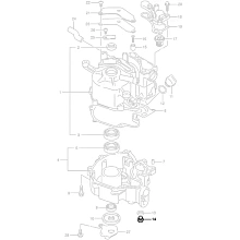 Заглушка дренажная (10x7.5 мм.) Suzuki