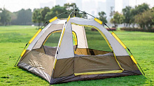 Палатка автоматическая 3-х местная CoolWalk CW 5230, 210х210х130 см