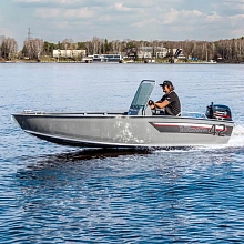 Лодка алюминиевая Волжанка 42 Scout