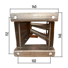 Навесной транец, до 25 л.с., дерево/нержавеющая сталь