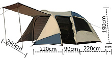 Палатка Coolwalk OZ 4V+