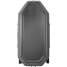 Надувная лодка ПВХ Лоцман Стандарт 280, серый