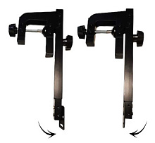 Держатель датчика эхолота со струбциной для лодок с НДНД, алюминий