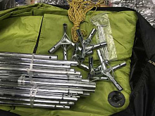 Шатер тент Кулвейк, арт. 1628 A, (320х320х240, стальн. каркас)