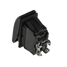 Клавишный выключатель двухпозиц. ON-OFF, 4 конт. с фикс., 