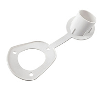 Держатель удилища, врезной (металл) с заглушкой