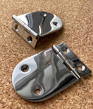 Петля литая АРТ 8922, 103х65х4 мм, нержавеющая сталь