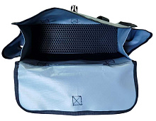 Сумка LODFORT на ликтрос 40х14х25 см, серая 