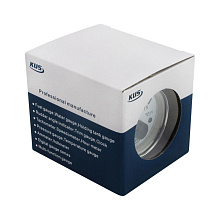 Указатель давления масла 0-5 Bar, белый циферблат, д. 52 мм.