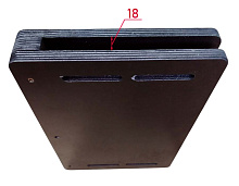 Накладка на транец для поднятия мотора 300х200 мм (транец 18 мм)