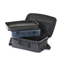 Сумка рыболовная с коробкой и лотком Lucky John 40x22.5x14см. LJ4025