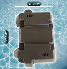 Бокс для аккумулятора 29х19.5х21 см., Патриот