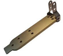 Держатель датчика эхолота Garmin GT56 со струбциной для лодок с пайольным дном, алюминий 