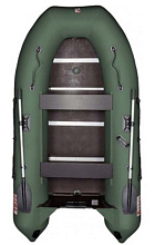 Надувная лодка ПВХ Алтай 320 L, пайол, зеленый