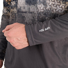 Футболка FHM Mark Evo V2, принт серо-оранжевый/серый.