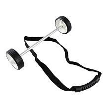 Бак топливный 45,6 л., с указателя уровня, колесами и стропой, 63х35х36 см.