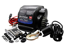 Лебедка трейлерная электрическая SEA-PRO TRW25, 1134 кг, мет трос