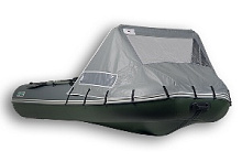 Носовой тент в сборе для лодки РИБ Стел R-450 (ПВХ 470)