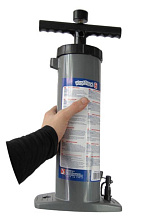 Насос ручной Браво 6 М (2.5+2.5 л. манометр).