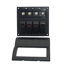 Панель борт. питания, 4 переключателя с автоматами (AES1214324)