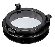 Иллюминатор круглый SeaFlo SFPP2-02, Ø260 мм, черный