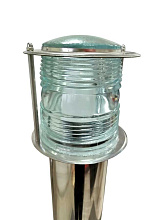 Осветительная причальная колонка LED, 220В, высота 80 см, нержавеющая сталь