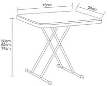Стол складной туристический Coolwalk 1205 (75х50 см.)