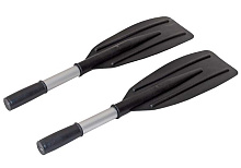 Надувная лодка ПВХ Румб 200, гребки, зеленый