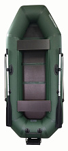 Надувная лодка ПВХ Неглинка 260 СТ (слань-книжка + навесной транец)