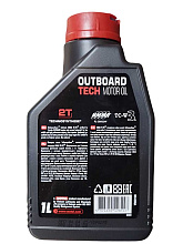 Масло Мотюль для 2-х тактн., полусинтетика, малодым. 1 л.