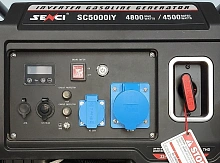 Бензиновый генератор SENCI SC5000i-Y инверторный