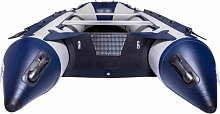 Надувная лодка ПВХ СМарин SDP Max 380, серый/синий