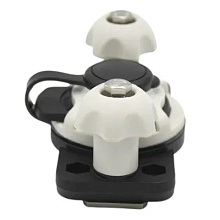 Основание горизонтальное для Т-паза SEA-PRO, черный/белый, FA-0001-T2 (совместимо с Borika)