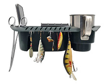 Органайзер для лодки ПВХ с креплением на ликтрос, зеленый