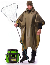 Плащ дождевик FENC ПОНЧО хаки (L/4XL)