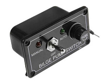 Панель управления водооткачивающей помпой auto-off-manual (c фиксацией)