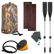 Надувная лодка ПВХ Шкипер 260, серый