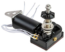 Электропривод стеклоочистителя Marine Rocket 12В, усиленный, двухскоростной, с авто-возвратом, ось 2" 