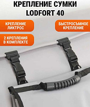 Крепление сумки LODFORT 40 на ликтрос, компл.