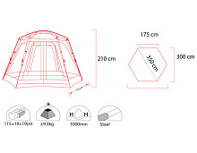 Палатка-тент Envision Mosquito (350х300х210, автомат)