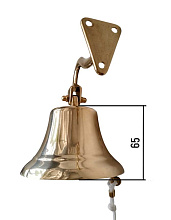 Рында Ø100 мм, полированная бронза