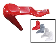 Мини консоль съёмная на лодку ПВХ белый, серый, графит, красный